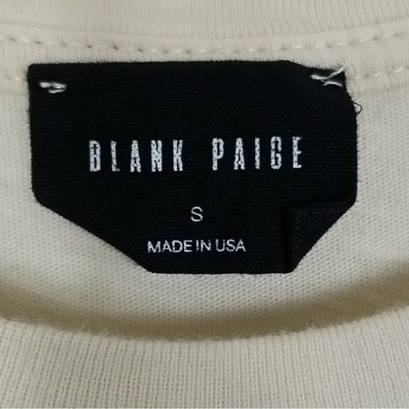 PAIGE Go Ask Your Dad Graphic Tee Small Luxe Soft Cotton SZ SMALL NWT - Picture 11 of 13